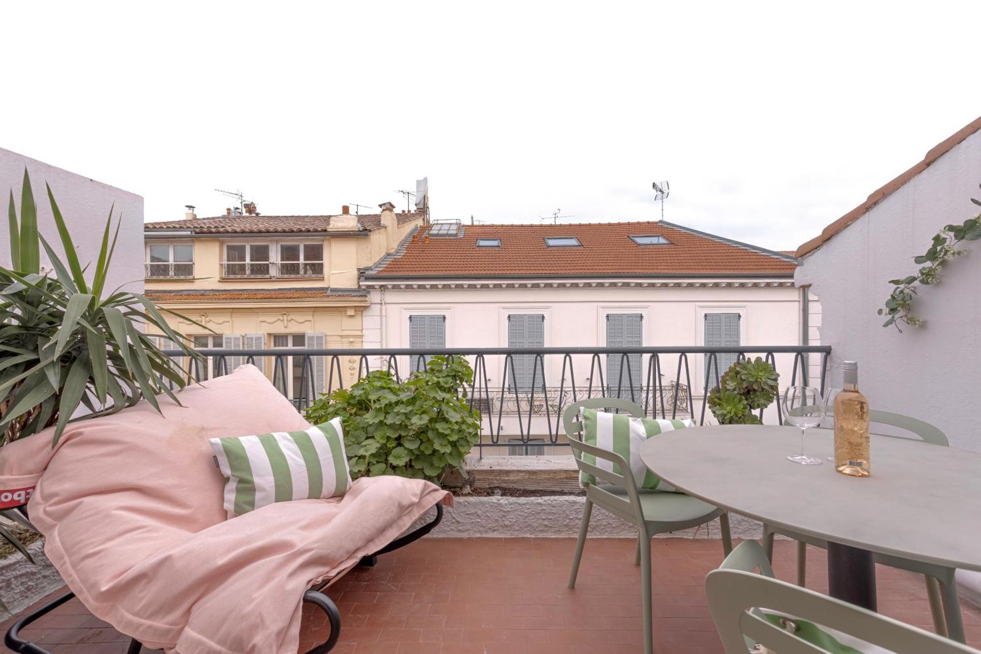Alma Florian Apartment 4 People With Terrace Cannes Extérieur photo